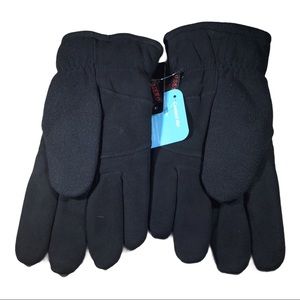 NWT Ozero Men’s Black Winter Deerskin Gloves Large